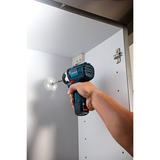 Bosch GDR 10.8-LI Nero, Blu 10,8 V, Avvitatore blu/Nero, Chiave di impatto, Nero, Blu, 105 Nm, 2600 Giri/min, AC, Polimeri di litio (LiPo)