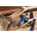 Bosch GDS 12V-115 Professional 2600 Giri/min Nero, Blu, Rosso, Avvitatore blu/Nero, Cacciavite a percussione, Impugnatura a pistola, 3/8", Nero, Blu, Rosso, Senza spazzola, 2600 Giri/min
