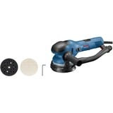 Bosch GET 55-125 Professional Levigatrice orbitale casuale 7800 Giri/min 15600 OPM Nero, Blu 550 W blu/Nero, Levigatrice orbitale casuale, Velcro, Nero, Blu, 3300 Giri/min, 7800 Giri/min, 6600 OPM
