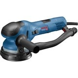 Bosch GET 55-125 Professional Levigatrice orbitale casuale 7800 Giri/min 15600 OPM Nero, Blu 550 W blu/Nero, Levigatrice orbitale casuale, Velcro, Nero, Blu, 3300 Giri/min, 7800 Giri/min, 6600 OPM