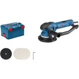 Bosch GET 75-150 Professional Levigatrice orbitale casuale 7300 Giri/min 14600 OPM Nero, Blu 750 W blu/Nero, Levigatrice orbitale casuale, Velcro, Nero, Blu, 3300 Giri/min, 7300 Giri/min, 6600 OPM