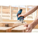 Bosch GKF 12V-8 Professional 13000 Giri/min Nero, Blu, Rosso, Router blu/Nero, Nero, Blu, Rosso, 13000 Giri/min, 8 mm, 2,5 m/s², 1,5 m/s², Batteria