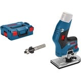 Bosch GKF 12V-8 Professional Smerigliatrice diritta 1300 Giri/min Nero, Blu, Rosso, Router blu/Nero, Smerigliatrice diritta, Nero, Blu, Rosso, Spazzolato, 1300 Giri/min, 8 mm, 71 dB