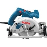Bosch GKS 55+ GCE 16,5 cm Multicolore 4700 Giri/min 1350 W, Sega circolare blu, Multicolore, 16,5 cm, 4700 Giri/min, 6,3 cm, 2 cm, 4,75 cm