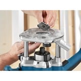 Bosch GOF 1250 CE Nero, Blu 24000 Giri/min 1250 W, Router blu, Nero, Blu, 24000 Giri/min, 6, 8 (5/16"), 10000 Giri/min, 6 cm, 5,5 m/s²