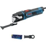 Bosch GOP 40-30 Professional Nero, Blu, Grigio, Rosso 400 W 20000 OPM, Strumento multi funzione blu/Nero, Tagliare, Levigare, Segare, Nero, Blu, Grigio, Rosso, 20000 OPM, 8000 OPM, 1,4°, 91 dB