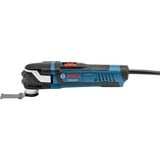 Bosch GOP 40-30 Professional Nero, Blu, Grigio, Rosso 400 W 20000 OPM, Strumento multi funzione blu/Nero, Tagliare, Levigare, Segare, Nero, Blu, Grigio, Rosso, 20000 OPM, 8000 OPM, 1,4°, 91 dB