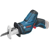 Bosch GSA 12V-14 Professional 3000 spm (fogli per minuto) Nero, Blu, Grigio, Scambiarsi sega blu/Nero, Nero, Blu, Grigio, 3000 spm (fogli per minuto), 1,45 cm, 6,5 cm, 5 cm, 81 dB