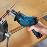 Bosch GSA 12V-14 Professional 3000 spm (fogli per minuto) Nero, Blu, Grigio, Scambiarsi sega blu/Nero, Nero, Blu, Grigio, 3000 spm (fogli per minuto), 1,45 cm, 6,5 cm, 5 cm, 81 dB