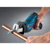 Bosch GSA 12V-14 Professional seghetto elettrico 3000 spm (fogli per minuto), Scambiarsi sega blu/Nero, Impugnatura a T, Nero, Blu, 3000 spm (fogli per minuto), 70 dB, 81 dB, 3 dB