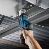 Bosch GSA 12V-14 Professional seghetto elettrico 3000 spm (fogli per minuto), Scambiarsi sega blu/Nero, Impugnatura a T, Nero, Blu, 3000 spm (fogli per minuto), 70 dB, 81 dB, 3 dB