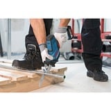 Bosch GSA 18 V-LI C Nero, Blu, Scambiarsi sega blu/Nero, Nero, Blu, 2,1 cm, 20 cm, 10 cm, Batteria, Ioni di Litio
