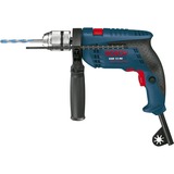 Bosch GSB 13 RE 2800 Giri/min Senza chiave 1,8 kg, Trapano a percussione blu/Nero, Senza chiave, 2800 Giri/min, 2,5 cm, 1 cm, 1,3 cm, 44800 bpm