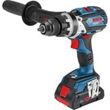 Bosch GSB 18V-110 C 2100 Giri/min 1,9 kg Nero, Blu, Cordless blu/Nero, Trapano con impugnatura a pistola, Senza spazzola, Nero, Blu, 1,3 cm, 2100 Giri/min, 8,2 cm