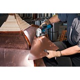 Bosch GSC 10.8 V-LI 3600 spm (fogli per minuto), Lattina blu/Nero, Deep discharge, Surriscaldamento, Sovraccarico, Nero, Blu, 3600 spm (fogli per minuto), 3,5 m/s², Batteria, Ioni di Litio