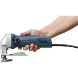 Bosch GSC 75-16 Cesoia elettrica 5200 spm (fogli per minuto) 750 W, Lattina blu/Nero, Cesoia elettrica, Blu, Argento, 5200 spm (fogli per minuto), 4000 spm (fogli per minuto), 3,5 cm, 0,7 mm