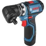 Bosch GSR 12V-15 FC Professional 1300 Giri/min Senza chiave 600 g Nero, Blu, Cacciavite blu/Nero, Trapano con impugnatura a pistola, Senza chiave, Nero, Blu, 1 cm, 1300 Giri/min, 3 cm