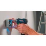 Bosch GSR 12V-15 FC Professional Senza chiave 600 g Nero, Blu, Cacciavite blu/Nero, Trapano con impugnatura a pistola, Senza chiave, Nero, Blu, 1 cm, 3 cm, 1 cm