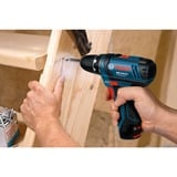Bosch GSR 12V-15 Professional 650 g Nero, Blu, Rosso, Argento, Trapano avvitatore blu/Nero, Trapano con impugnatura a pistola, Nero, Blu, Rosso, Argento, 1 cm, 1,9 cm, 1 cm, 1 mm