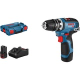 Bosch GSR 12V-35 FC Professional 1750 Giri/min 590 g, Trapano avvitatore blu/Nero, Trapano con impugnatura a pistola, 1 cm, 1750 Giri/min, 3,2 cm, 1 cm, 0,8 mm