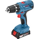Bosch GSR 18V-21 Professional 1800 Giri/min Nero, Blu 1,2 kg, Trapano avvitatore blu/Nero, Trapano con impugnatura a pistola, 1,3 cm, 1800 Giri/min, 3,5 cm, 1 cm, 1,5 mm