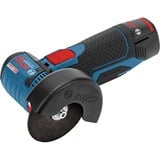 Bosch GWS 12V-76 PROFESSIONAL smerigliatrice angolare 7,6 cm 19500 Giri/min 700 g blu/Nero, 19500 Giri/min, 7,6 cm, Batteria, 2 Ah, 700 g