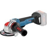 Bosch GWX 18V-10 PSC Professional smerigliatrice angolare 12,5 cm 9000 Giri/min 2 kg blu/Nero, 9000 Giri/min, 12,5 cm, Batteria, 2 kg, Motore a spazzola
