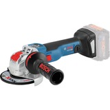 Bosch GWX 18V-10 SC smerigliatrice angolare 12,5 cm 9000 Giri/min 2 kg blu/Nero, 9000 Giri/min, 12,5 cm, Batteria, 2 kg