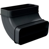 Bosch HEZ9VDSB2 accessorio per cappa, Tubo Nero, Nero, 222 mm, 161 mm, 1 pz