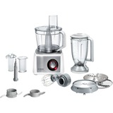 Bosch MC812S814 robot da cucina 1250 W 3,9 L Acciaio inossidabile, Bianco bianco/acciaio inox satinato, 3,9 L, Acciaio inossidabile, Bianco, Manopola, CE, EAC, VDE, Plastica, 1250 W