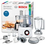 Bosch MC812W501 robot da cucina 1000 W 3,9 L Bianco Bilance incorporate bianco, 3,9 L, Bianco, Manopola, Sbattitura, Miscelazione, Sminuzzare, Tagliare, Miscelatura, Purè, 1,5 L, CE, EAC, VDE