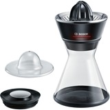 Bosch MCP72GPB spremiagrumi Plastica, Acciaio inox Nero, Trasparente Nero, Plastica, Acciaio inox, Nero, Trasparente, 1 L, 170 mm, 170 mm, 310 mm