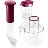 Bosch MES25C0 spremiagrumi Centrifuga spremiagrumi 700 W Ciliegia (frutto), Trasparente, Bianco, Estrattore di succo Berry/Bianco, Centrifuga spremiagrumi, Ciliegia (frutto), Trasparente, Bianco, A gradini, 2 L, 1,25 L, 1,25 L