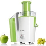 Bosch MES25G0 spremiagrumi Estrattore di succo 700 W Verde bianco/Verde, Estrattore di succo, Verde, 2 L, 1,25 L, 7,3 cm, Acciaio inossidabile