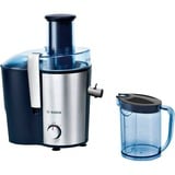 Bosch MES3500 spremiagrumi 700 W Nero, Argento, Estrattore di succo blu scuro/Argento, Nero, Argento, 2 L, 1,25 L, 7,3 cm, Acciaio inox, 700 W