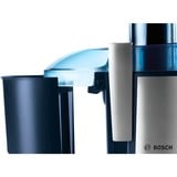 Bosch MES3500 spremiagrumi 700 W Nero, Argento, Estrattore di succo blu scuro/Argento, Nero, Argento, 2 L, 1,25 L, 7,3 cm, Acciaio inox, 700 W