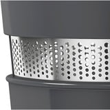 Bosch MESM500W Estrattore VitaExtract 150 W Bianco, Nero, Estrattore di succo bianco, Nero, Estrattore di succo, Nero, Bianco, 1 L, Arresto di sicurezza, Plastica, Acciaio inox