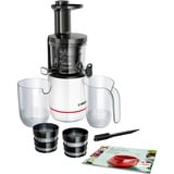 Bosch MESM500W spremiagrumi Estrattore di succo 150 W Nero, Bianco bianco/Nero, Estrattore di succo, Nero, Bianco, 150 W, 208 mm, 500 mm, 5,6 kg