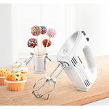 Bosch MFQ24200 sbattitore Sbattitore manuale 400 W Argento, Bianco bianco/in acciaio inox, Sbattitore manuale, Argento, Bianco, Sbattitura, Impasto, Miscelatura, Mescolare, Pulsanti, Leva, Metallo, Plastica, 400 W
