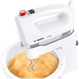 Bosch MFQ2600W sbattitore Sbattitore manuale 375 W Bianco, Mixer manuale bianco/Rosso, Sbattitore manuale, Bianco, Sbattitura, Miscelatura, Mescolare, Pulsanti, CE, VDE, Plastica