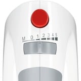 Bosch MFQ3530 sbattitore Sbattitore manuale 450 W Bianco bianco/grigio, Sbattitore manuale, Bianco, Sbattitura, Impasto, Miscelatura, Mescolare, 1,4 m, Leva, CE, VDE, Vendita al dettaglio