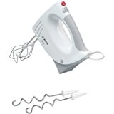 Bosch MFQ3530 sbattitore Sbattitore manuale 450 W Bianco, Mixer manuale bianco/grigio, Sbattitore manuale, Bianco, Sbattitura, Impasto, Miscelatura, Mescolare, 1,4 m, Leva, CE, VDE