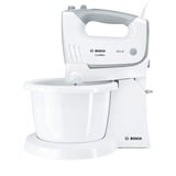 Bosch MFQ36460 sbattitore Sbattitore con base 450 W Bianco bianco/grigio, Sbattitore con base, Bianco, Miscelazione, Miscelatura, 1,3 m, Plastica, Plastica