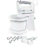Bosch MFQ36460 sbattitore Sbattitore con base 450 W Bianco, Mixer manuale bianco/grigio, Sbattitore con base, Bianco, Miscelazione, Miscelatura, 1,3 m, Plastica, Plastica