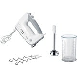 Bosch MFQ36470 sbattitore Sbattitore manuale 450 W Bianco, Mixer manuale bianco/grigio, Sbattitore manuale, Bianco, 1,3 m, CE, VDE, Plastica, 450 W