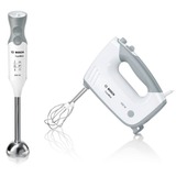 Bosch MFQ36470 sbattitore Sbattitore manuale 450 W Bianco, Mixer manuale bianco/grigio, Sbattitore manuale, Bianco, 1,3 m, CE, VDE, Plastica, 450 W