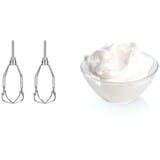 Bosch MFQ4020 Sbattitore Styline 450 W Bianco, antracite, Mixer manuale bianco/antracite, antracite, Sbattitore manuale, Antracite, Bianco, Miscelatura, 1,4 m, Pulsanti, 450 W