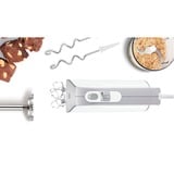 Bosch MFQ4080 sbattitore Sbattitore manuale 500 W Argento, Bianco, Mixer manuale bianco/Argento, Sbattitore manuale, Argento, Bianco, 1,4 m, Pulsanti, 500 W, 220 - 240 V