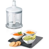 Bosch MFQ4080 sbattitore Sbattitore manuale 500 W Argento, Bianco, Mixer manuale bianco/Argento, Sbattitore manuale, Argento, Bianco, 1,4 m, Pulsanti, 500 W, 220 - 240 V