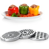 Bosch MFW67440 tritacarne 2000 W Nero, Acciaio inox argento/Nero, 2000 W, Nero, Acciaio inox, 3,5 kg/min., 1 m, 1 m, 2000 W